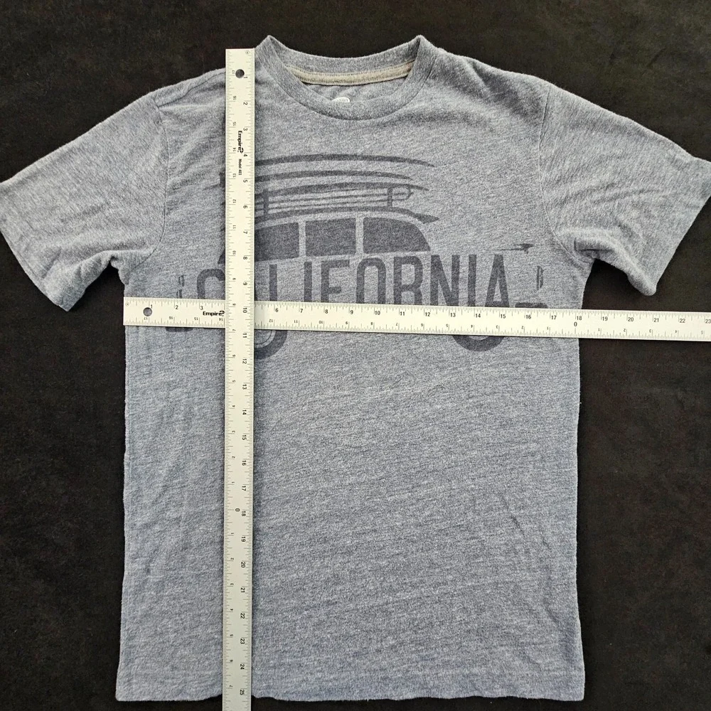 California Surf Boards Old Navy Gray Short Sleeve T-Shirt Boys XL